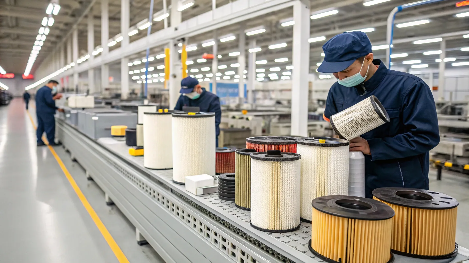 Automotive Filter Factory Workshop