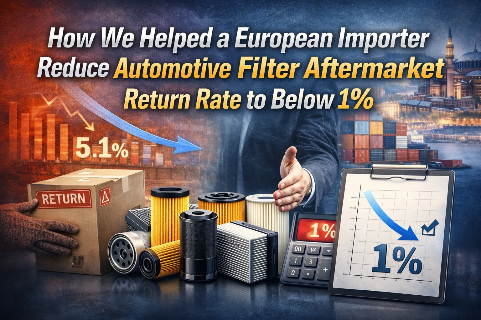 Case Study: Reducing Auto Filter Return Rates Below 1%