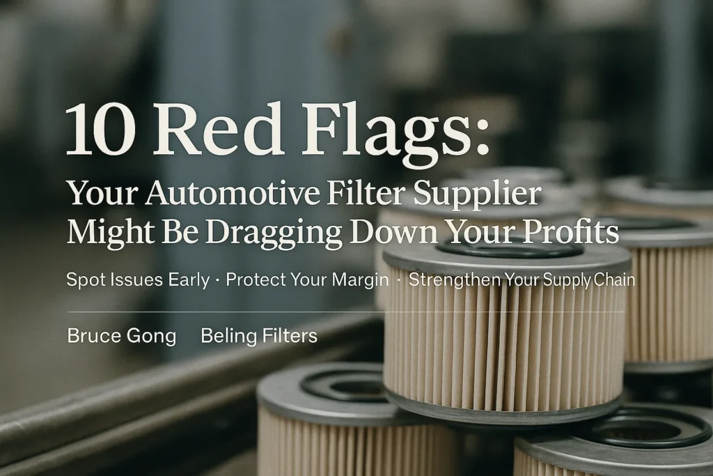 Automotive Filter Supplier Red Flags: 10 Signs to Switch