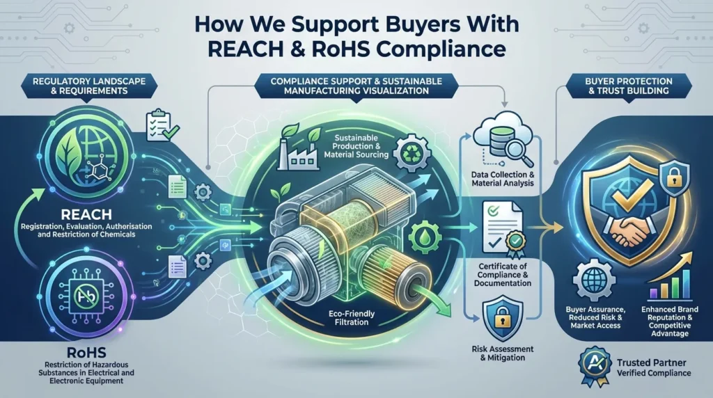 REACH & RoHS Compliance for Automotive Filters in the EU