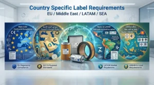 Country Specific Label Requirements for Automotive Filters  (EU / Middle East / LATAM / Southeast Asia)