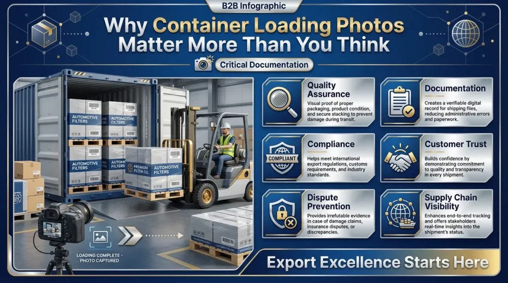 Why Container Loading Photos Matter for Filter Shipments