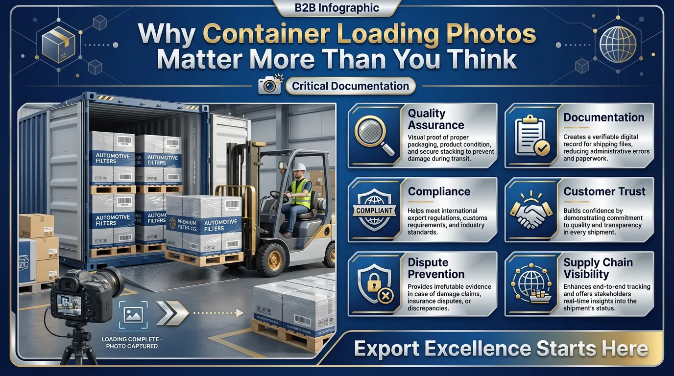 Why Container Loading Photos Matter for Filter Shipments
