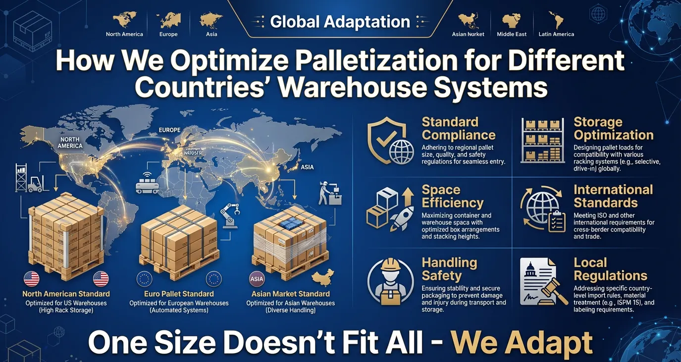 How We Optimize Palletization for Different Warehouse Systems