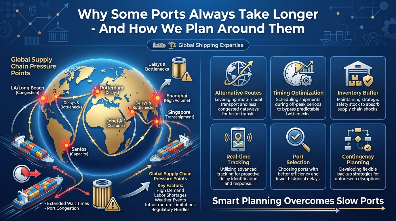 Why Some Ports Are Slower and How We Plan Around Them