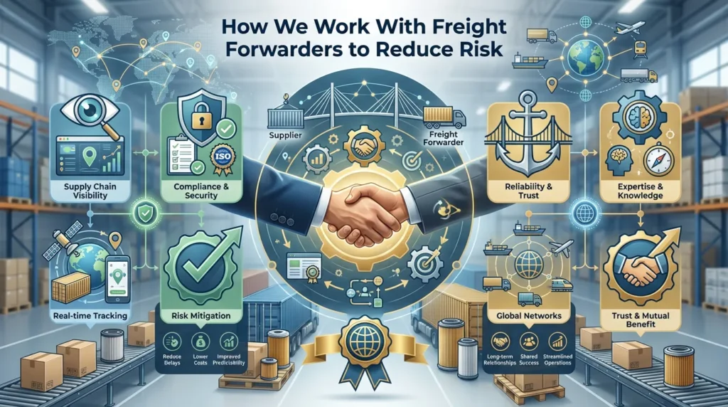 How We Work With Freight Forwarders to Reduce Risk