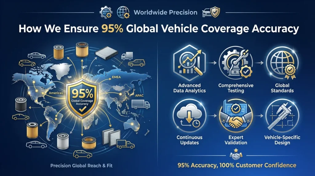 How We Achieve 95%+ Global Vehicle Filter Coverage