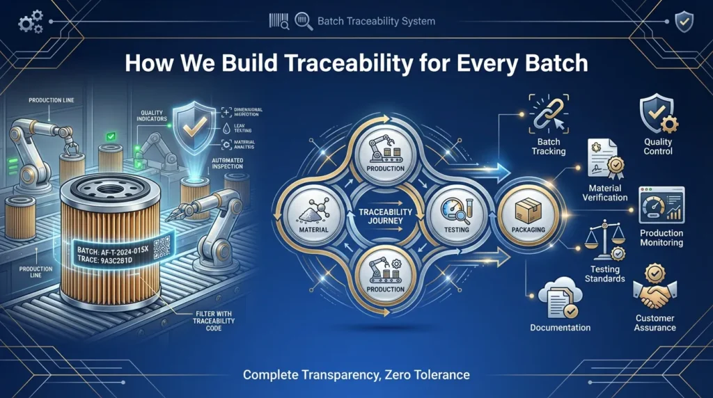 Automotive Filter Batch Traceability at Beling