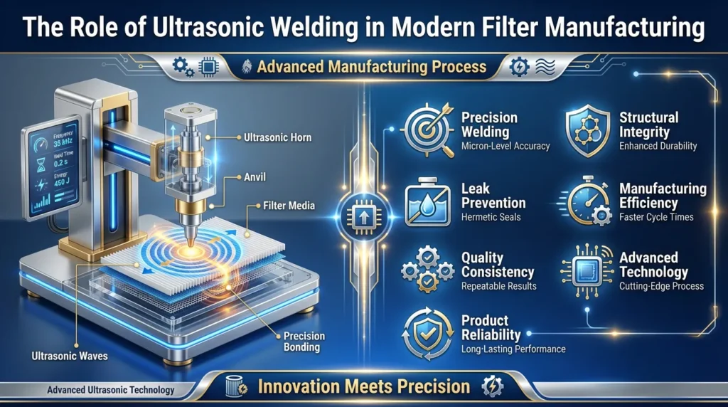 Ultrasonic Welding in Modern Automotive Filter Production