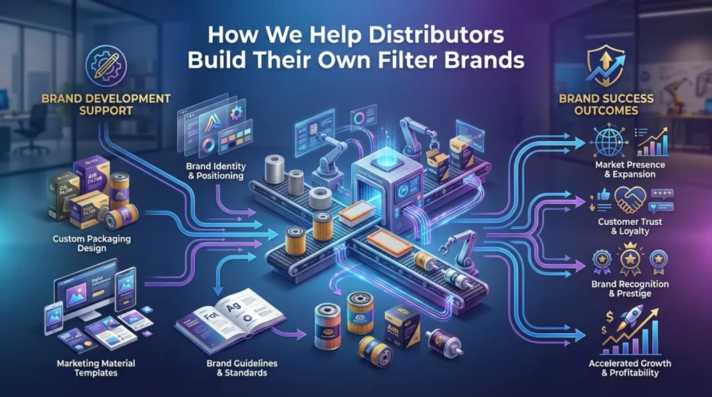How Beling Helps Build Private Label Filter Brands