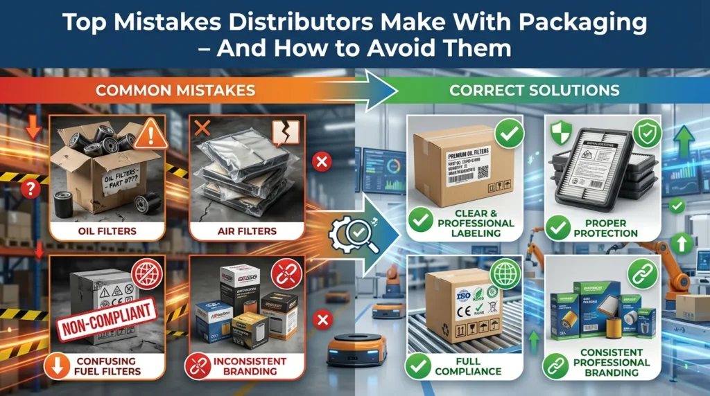Packaging Mistakes in Private Label Filters to Avoid