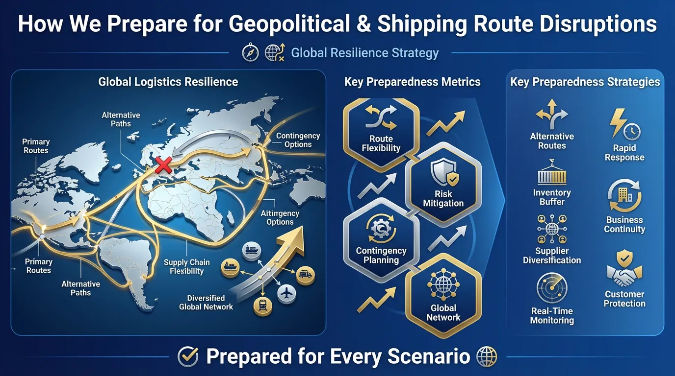 Managing Route Disruptions for Private Label Filters
