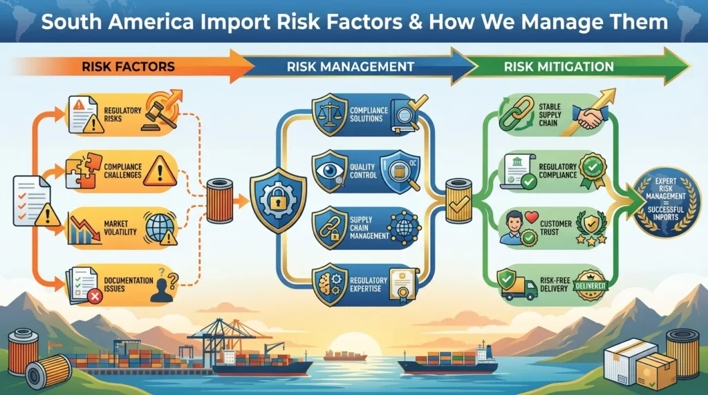 South America Import Risks for Automotive Filters