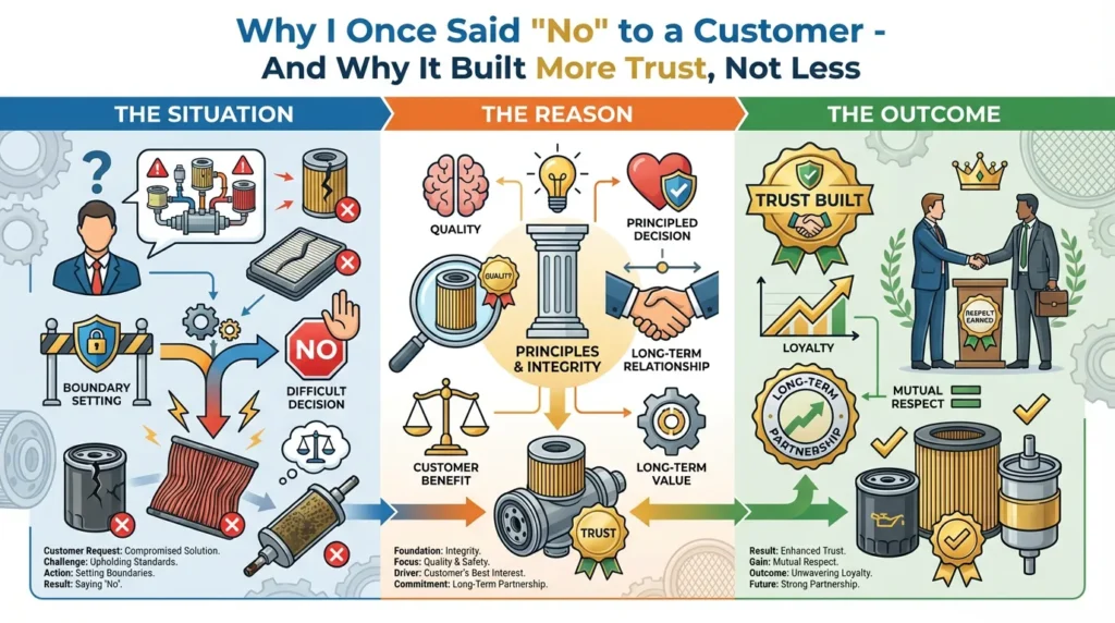 Why Saying No to Unrealistic Lead Times Builds B2B Buyer Trust