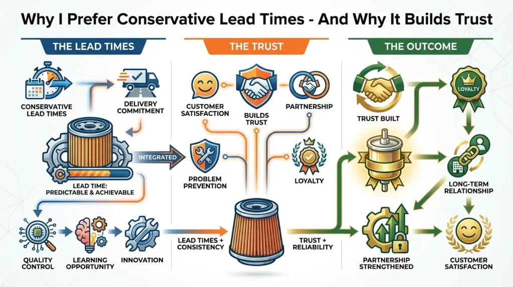 Why Conservative Lead Times Build Supply Chain Trust