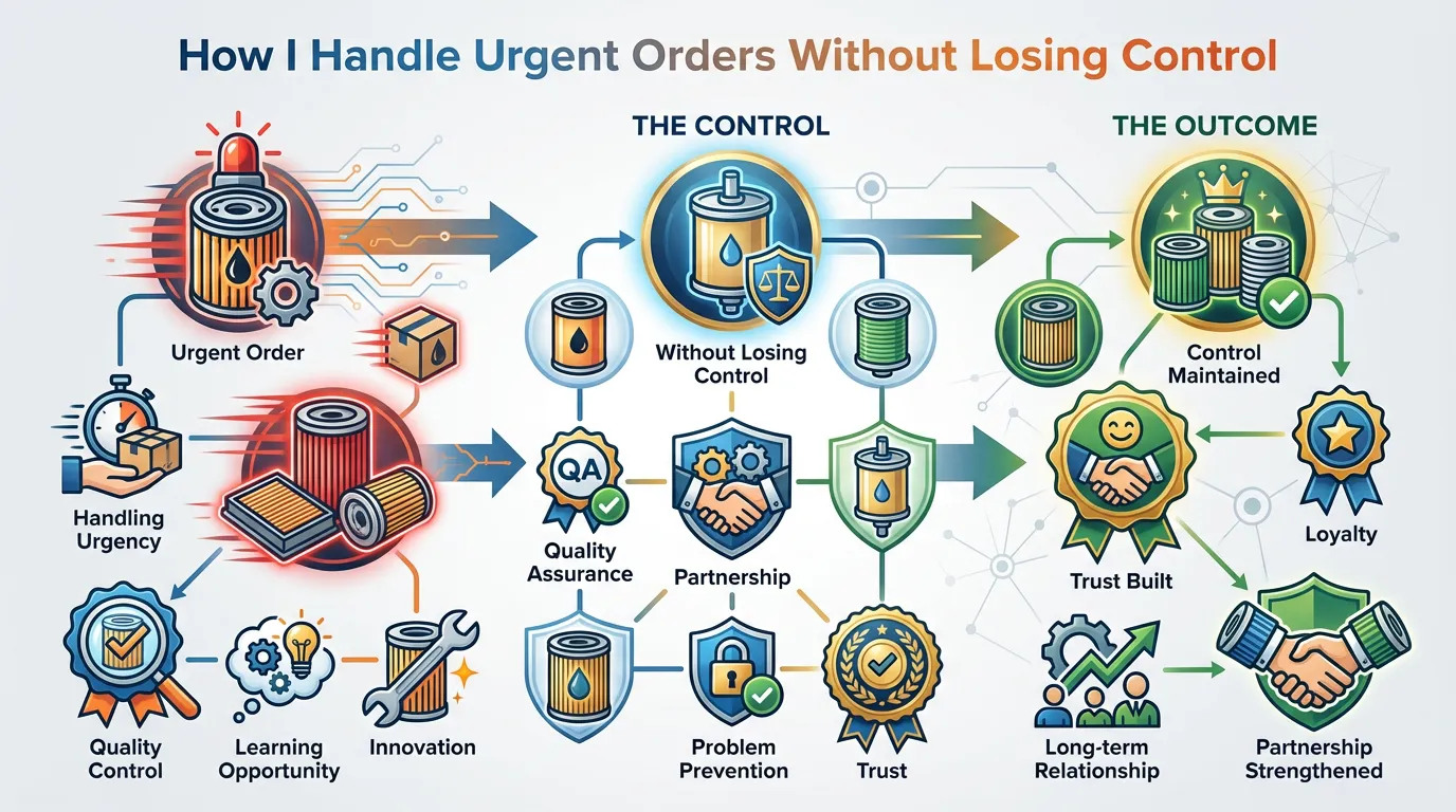 How We Handle Urgent Orders Without Losing Control