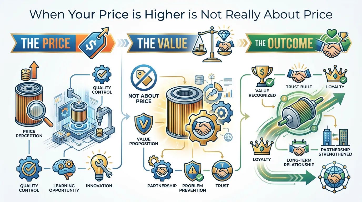 When “Your Price Is Higher” Isn’t Really About Price