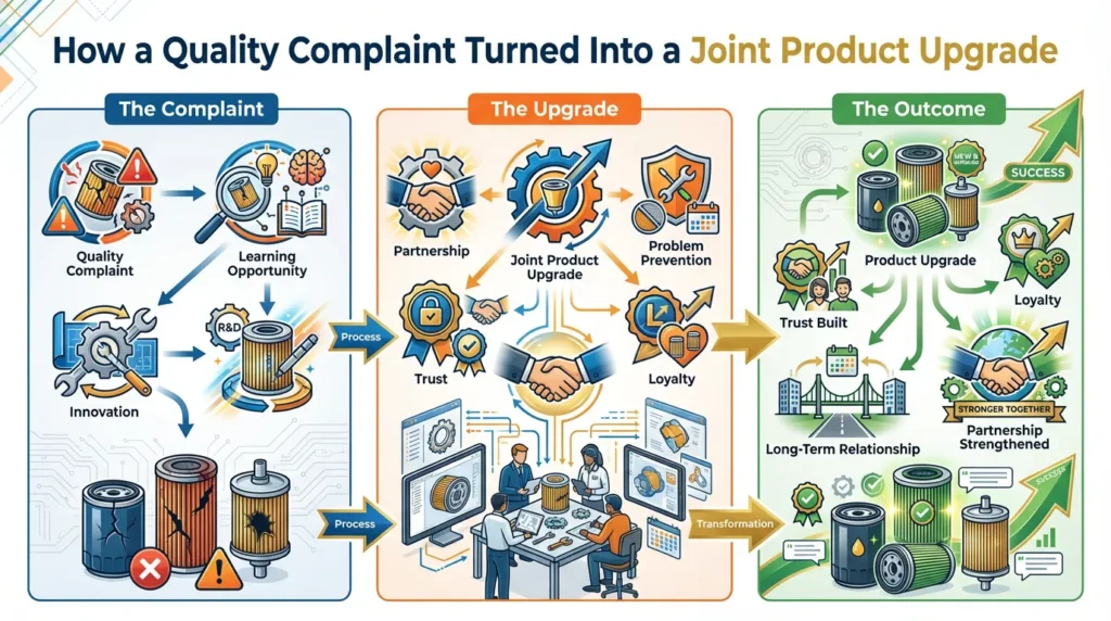 How We Turned a Filter Complaint Into an Upgrade