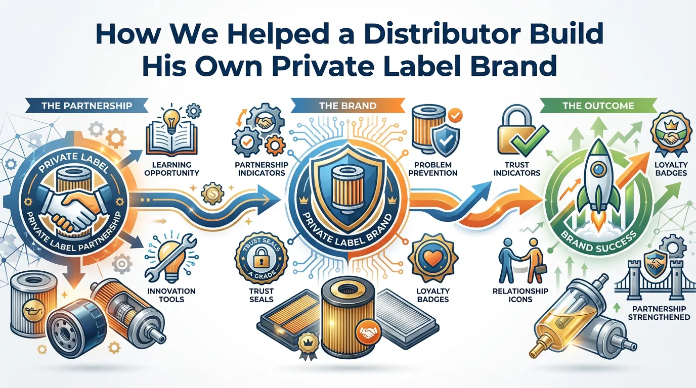 How We Built a Distributor’s Private Label Filter Brand