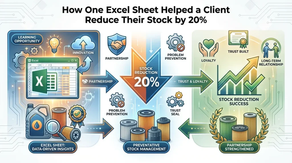 How One Excel Sheet Cut a Distributor’s Stock by 20%