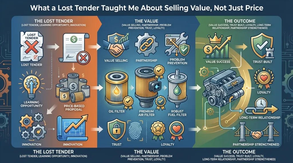 What a Lost Tender Taught Me About Selling Value, Not Just Price
