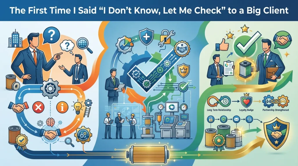 The First Time I Said “I Don’t Know, Let Me Check” to a Big Client